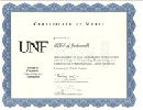 UNF Recognition Award